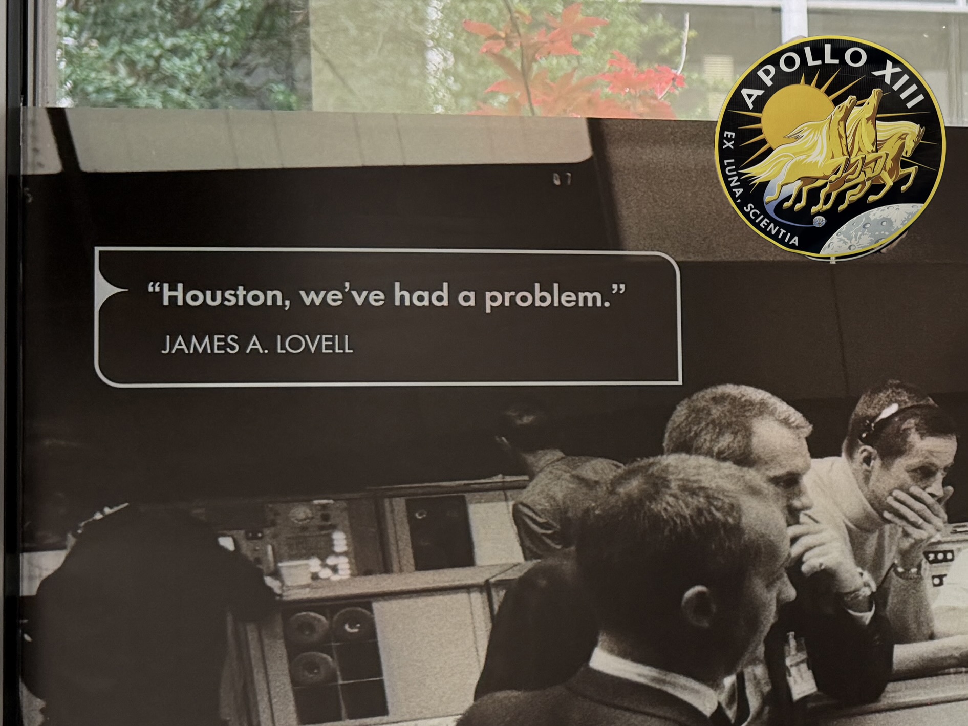 休斯顿，我们遇到麻烦了