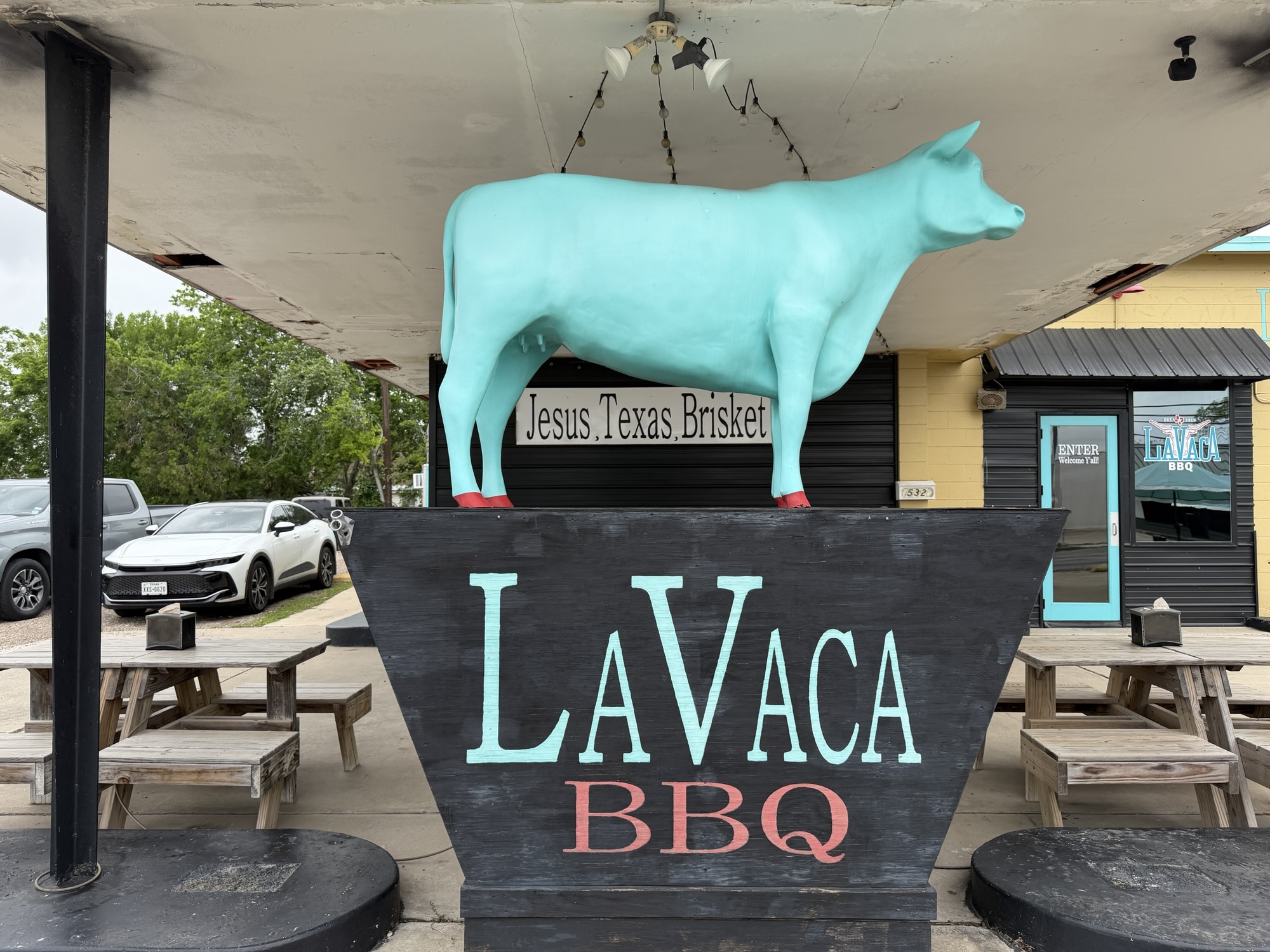 Wir haben Jesus gefunden oder “You’ll find Jesus at LaVaca BBQ”