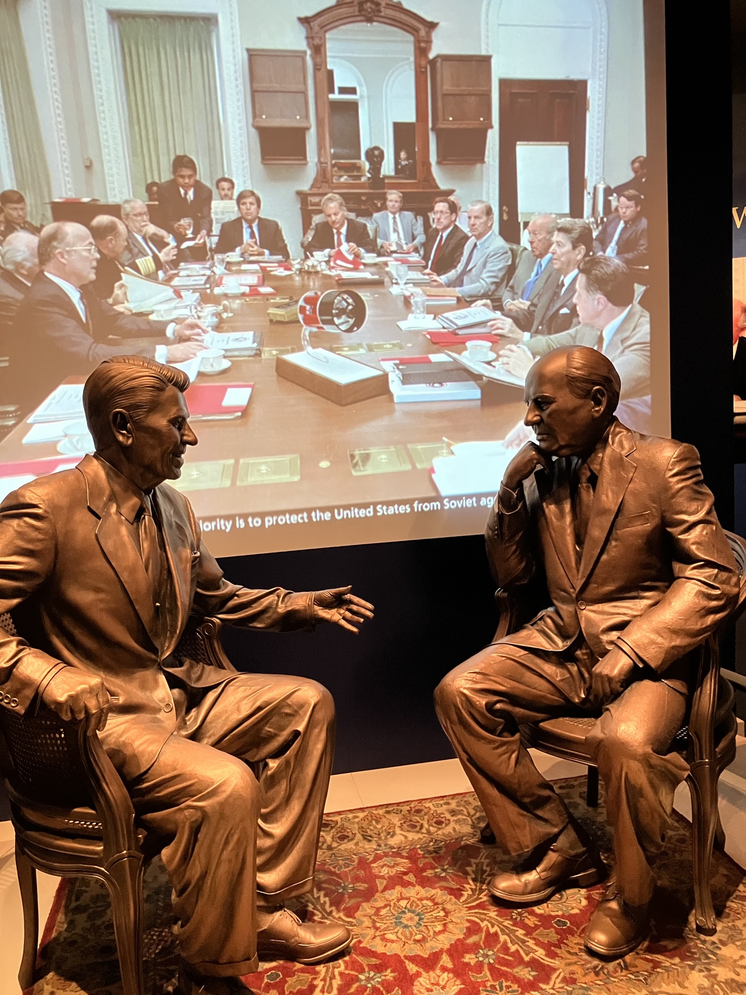 Mr. Gorbarchev, tear down this wall!